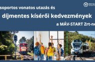 díjmentes kísérői kedvezmény, ingyenes utazás, MÁV csoportos utazás, vonatos utazási kedvezmény, vonatos csoportos utazás